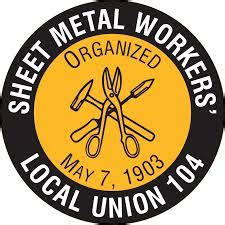 local 104 sheet metal union pay scale|sheet metal local 104 benefits.